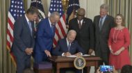Biden signs historic climate and clean energy bill into law