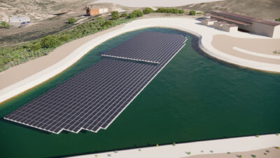 Floating solar installation planned for Utah water treatment plant